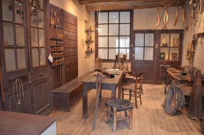 Atelier de bourrellerie - Musée Vitrine