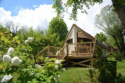 Coco Sweets and Safari Tents at Champ la Chèvre Campsite