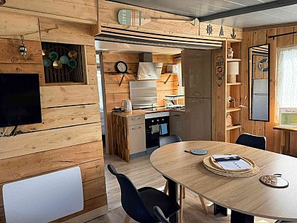 Cottage IV - Esprit cabane de plage, proche de la mer avec parc aquatique