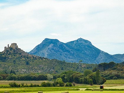 View of the Castellas of Roquemartine