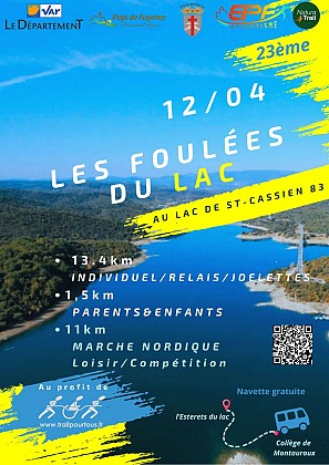 Les Foulées du lac 2026