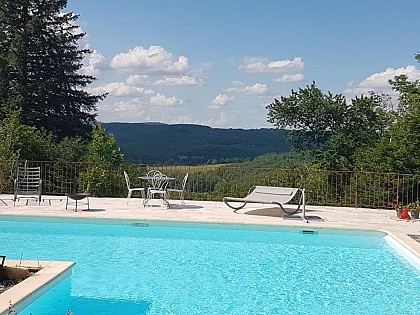 Maison de Charme Tursac avec piscine privée