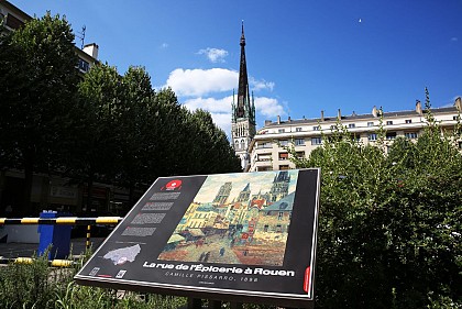Table de lecture impressionniste n°2 - Rue de l’Épicerie