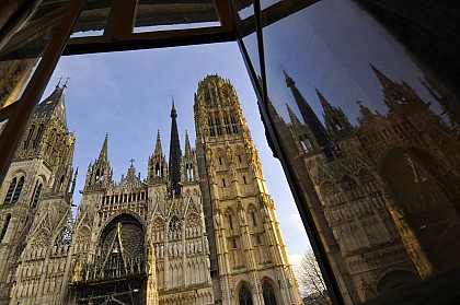 Table de lecture impressionniste n°3 - La cathédrale de Rouen