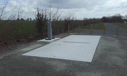AIRE DE VIDANGE CAMPING CAR DE LA TRICHERIE