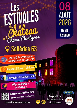 Les Estivales du Château de la Chaux Montgros
