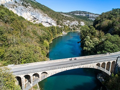 Les gorges de la Balme ou défilé de Pierre Châtel