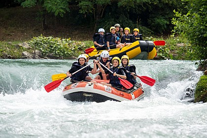 Descente en rafting