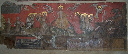 Intérieur - Fresque du jugement dernier