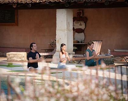 Yoga Classes at Domaine des Clos