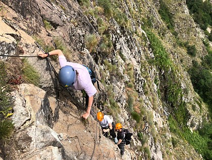 Via Ferrata : les Gorges de Sarenne à l'Alpe d'Huez