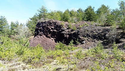 Ancienne carrière de pouzolane