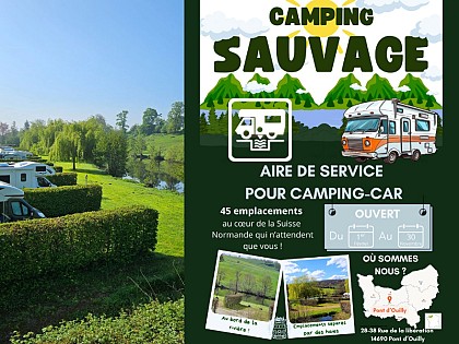 Camping Sauvage - Aire de service pour camping-car