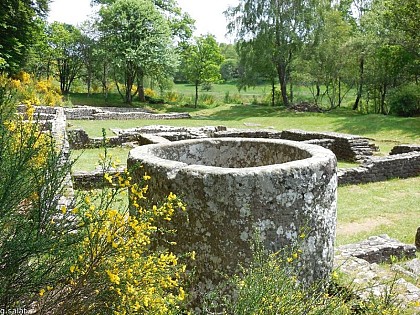 Gallo-Roman remains at Les Cars