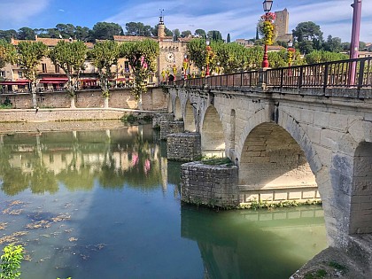 Sommières Roman bridge