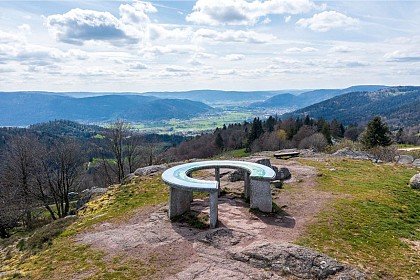 Point de vue :Table d'orientation du Haut-du-tôt
