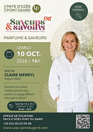 Atelier conférence Parfums & Saveurs 2026