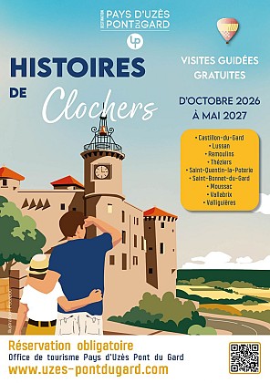 Visite guidée de Lussan - Histoires de Clochers 2026-2027