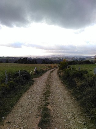 Point de vue sur les Monts du Cantal