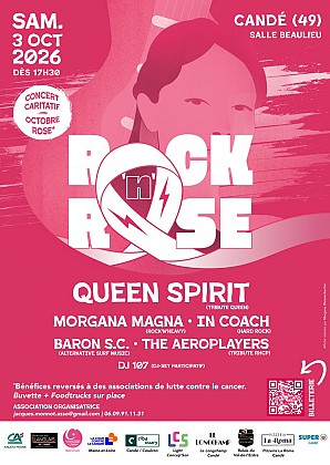 Concert caritatif - Rock'n Rose - Candé