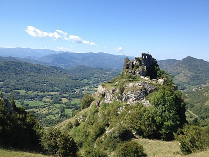 Le château de Roquefixade