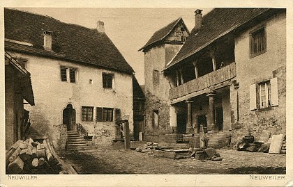 Impasse Léopold : maison nobiliaire et puits de la fin du XVIe siècle