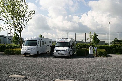 Aire d'accueil mobil-home à Blegny-Mine