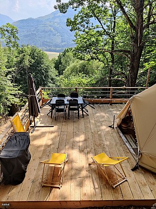 LE PERCHOIR DES PYRENEES - LA TENTE COCON