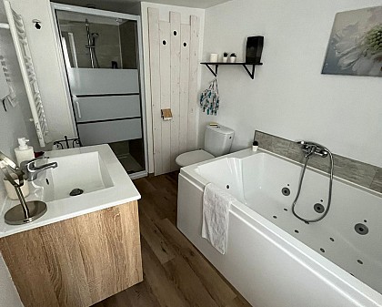 Les volets bleus avec balneo duo