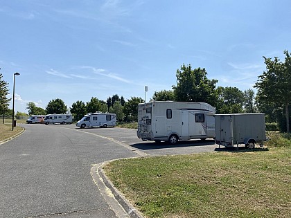 Aire de service pour camping-cars à Imphy
