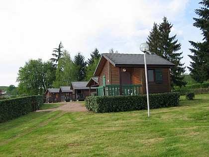 Chalets du camping des Prés de la Ville