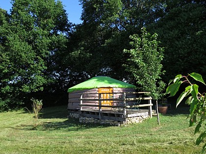 La Yourte du domaine des Tramois