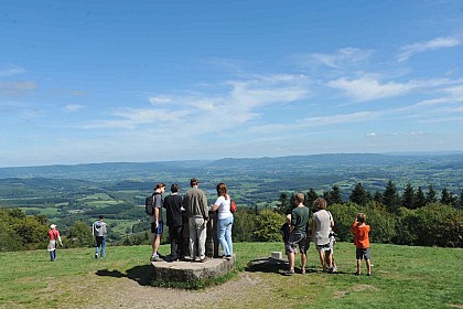 Le mont Beuvray, au coeur du Morvan