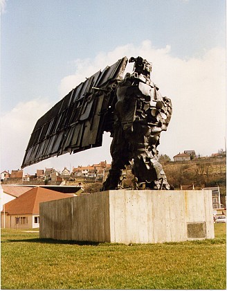 L'Homme du futur, sculpture de César