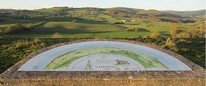 Table d'orientation à Chiddes