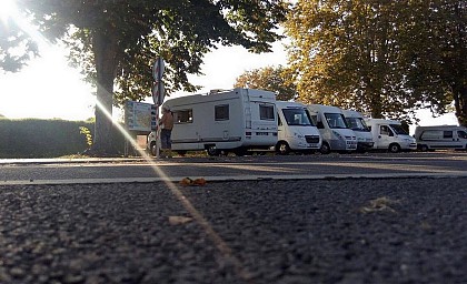 Aire de stationnement de Navarrenx