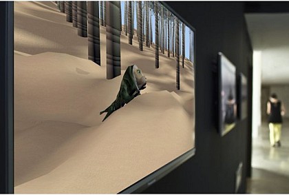 La Forêt d'Art Contemporain : Les Arboricoles, oeuve n°10