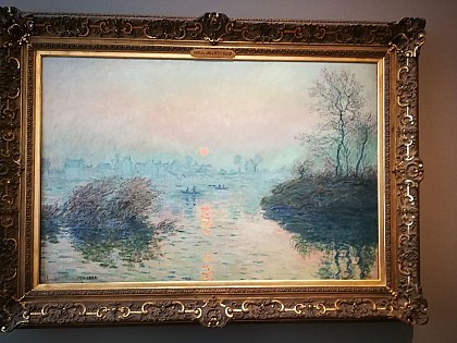 La Seine à Vétheuil - Claude Monet - 1880