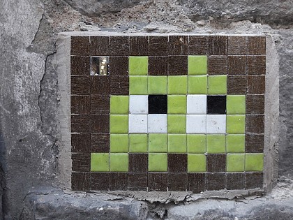 INVADER, Rue Lepelletier, Lille