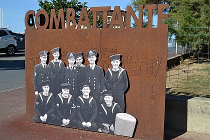 Commemorative stone of the combattante