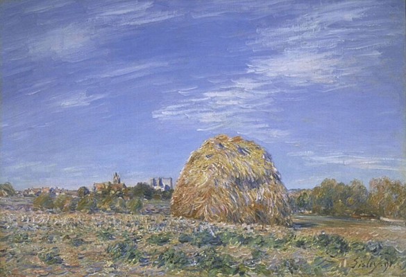 Sur les pas d'Alfred Sisley au bord du Loing
