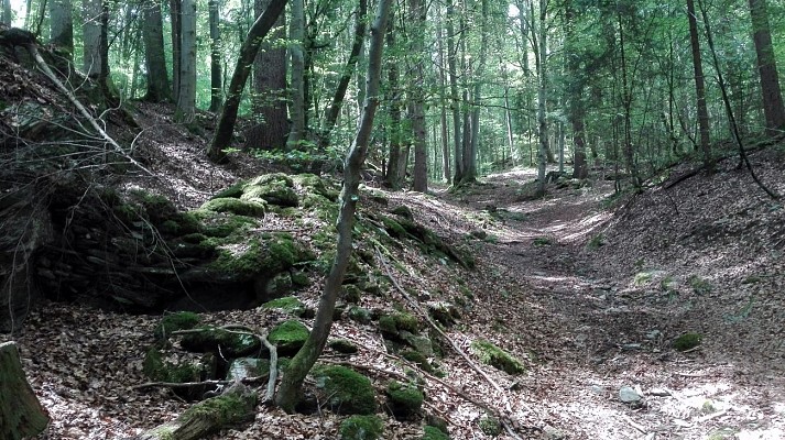 Le massif des Gures et son ancien camp celtique
