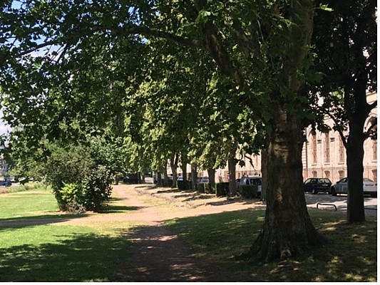 Square de l’Avenue du Peuple Belge, face à l’IAE