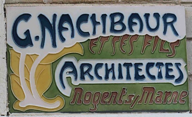 PR-02 Nogent sur Marne, Art Nouveau et patrimoine.