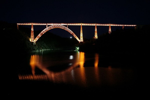 Le viaduc de Garabit, oeuvre d’Eiffel