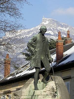 Statue de Jean-Jacques Rousseau