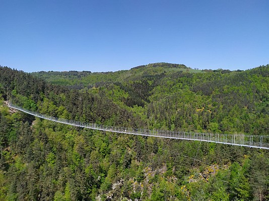 Passerelle des Gorges du Lignon