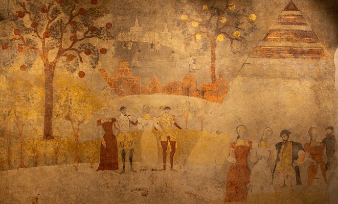 Château de Montferrand et ses peintures murales