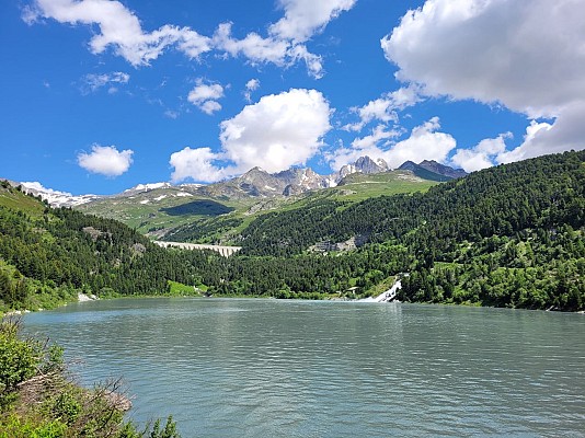 Lac de Plan d'Aval en Savoie - Alpes Vanoise à Aussois