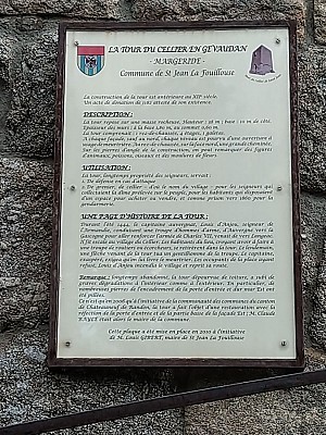 La tour du Cellier en Gévaudan